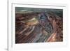 Outback mines aerial, Australia-John Gollings-Framed Photo