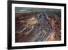 Outback mines aerial, Australia-John Gollings-Framed Photo