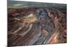 Outback mines aerial, Australia-John Gollings-Mounted Photo