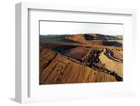 Outback mines aerials.-John Gollings-Framed Photo