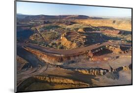 Outback mines aerials.-John Gollings-Mounted Photo