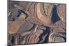 Outback mines aerials.-John Gollings-Mounted Photo