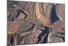 Outback mines aerials.-John Gollings-Mounted Photo