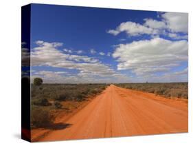 Outback Road, Menindee, New South Wales, Australia, Pacific-Jochen Schlenker-Stretched Canvas