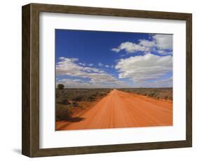 Outback Road, Menindee, New South Wales, Australia, Pacific-Jochen Schlenker-Framed Photographic Print