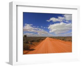 Outback Road, Menindee, New South Wales, Australia, Pacific-Jochen Schlenker-Framed Photographic Print