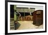 Outbuildings Made Of Corrugated Metal-Fay Godwin-Framed Giclee Print