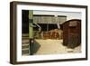 Outbuildings Made Of Corrugated Metal-Fay Godwin-Framed Giclee Print