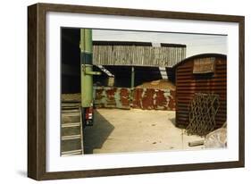 Outbuildings Made Of Corrugated Metal-Fay Godwin-Framed Premium Giclee Print