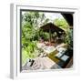 Outdoor Area at Luxury Accommodation Near Ubud on the Island of Bali, Indonesia, Southeast Asia-Matthew Williams-Ellis-Framed Premium Photographic Print