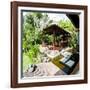 Outdoor Area at Luxury Accommodation Near Ubud on the Island of Bali, Indonesia, Southeast Asia-Matthew Williams-Ellis-Framed Photographic Print