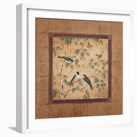 Outdoor Aviary I-Pamela Gladding-Framed Art Print