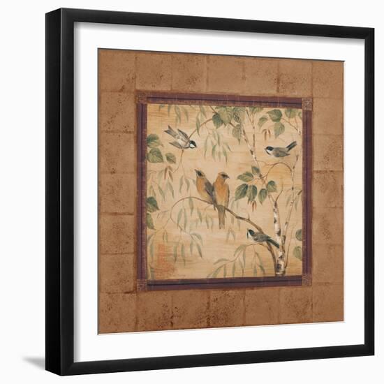 Outdoor Aviary II-Pamela Gladding-Framed Art Print