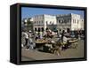 Outdoor Bazaar Scene, Djibouti City, Djibouti, Africa-Ken Gillham-Framed Stretched Canvas