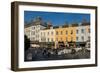 Outdoor Cafe and Typical Terrace in Centre of Margate, Kent, England, United Kingdom, Europe-Charles Bowman-Framed Photographic Print