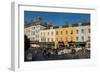 Outdoor Cafe and Typical Terrace in Centre of Margate, Kent, England, United Kingdom, Europe-Charles Bowman-Framed Photographic Print