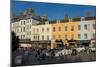 Outdoor Cafe and Typical Terrace in Centre of Margate, Kent, England, United Kingdom, Europe-Charles Bowman-Mounted Photographic Print
