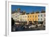 Outdoor Cafe and Typical Terrace in Centre of Margate, Kent, England, United Kingdom, Europe-Charles Bowman-Framed Photographic Print