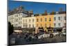 Outdoor Cafe and Typical Terrace in Centre of Margate, Kent, England, United Kingdom, Europe-Charles Bowman-Mounted Photographic Print