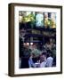 Outdoor Cafe, London, England-Robin Hill-Framed Photographic Print