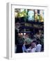 Outdoor Cafe, London, England-Robin Hill-Framed Photographic Print