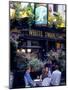 Outdoor Cafe, London, England-Robin Hill-Mounted Photographic Print