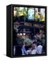 Outdoor Cafe, London, England-Robin Hill-Framed Stretched Canvas