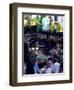 Outdoor Cafe, London, England-Robin Hill-Framed Photographic Print