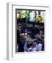 Outdoor Cafe, London, England-Robin Hill-Framed Photographic Print