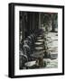 Outdoor Cafe, North Beach, San Francisco, California, USA-Ethel Davies-Framed Photographic Print