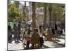 Outdoor Cafe, Plaza Nueva, Granada, Andalucia, Spain-Sheila Terry-Mounted Photographic Print