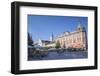 Outdoor Cafes in Hlavne Nam (Main Square), Kosice, Kosice Region, Slovakia, Europe-Ian Trower-Framed Photographic Print