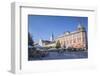 Outdoor Cafes in Hlavne Nam (Main Square), Kosice, Kosice Region, Slovakia, Europe-Ian Trower-Framed Photographic Print
