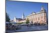 Outdoor Cafes in Hlavne Nam (Main Square), Kosice, Kosice Region, Slovakia, Europe-Ian Trower-Mounted Photographic Print