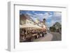 Outdoor Cafes in Hlavne Nam (Main Square), Kosice, Kosice Region, Slovakia, Europe-Ian Trower-Framed Photographic Print