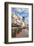 Outdoor Cafes in Hlavne Nam (Main Square), Kosice, Kosice Region, Slovakia, Europe-Ian Trower-Framed Photographic Print