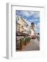 Outdoor Cafes in Hlavne Nam (Main Square), Kosice, Kosice Region, Slovakia, Europe-Ian Trower-Framed Photographic Print