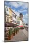 Outdoor Cafes in Hlavne Nam (Main Square), Kosice, Kosice Region, Slovakia, Europe-Ian Trower-Mounted Photographic Print