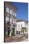 Outdoor Cafes in Klauzal Square, Szeged, Southern Plain, Hungary, Europe-Ian Trower-Stretched Canvas