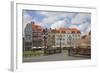 Outdoor Cafes in Piata Unirii, Timisoara, Banat, Romania, Europe-Ian Trower-Framed Photographic Print