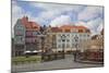 Outdoor Cafes in Piata Unirii, Timisoara, Banat, Romania, Europe-Ian Trower-Mounted Photographic Print