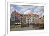 Outdoor Cafes in Piata Unirii, Timisoara, Banat, Romania, Europe-Ian Trower-Framed Photographic Print