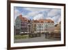 Outdoor Cafes in Piata Unirii, Timisoara, Banat, Romania, Europe-Ian Trower-Framed Photographic Print