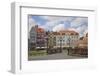 Outdoor Cafes in Piata Unirii, Timisoara, Banat, Romania, Europe-Ian Trower-Framed Photographic Print