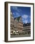 Outdoor Cafes in the Romer Area, Frankfurt Am Main, Germany, Europe-Tovy Adina-Framed Photographic Print