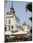 Outdoor Cafes on Kneza Mihailova Pedestrian Boulevard, Belgrade, Serbia-Christian Kober-Mounted Photographic Print