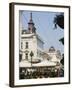 Outdoor Cafes on Kneza Mihailova Pedestrian Boulevard, Belgrade, Serbia-Christian Kober-Framed Photographic Print