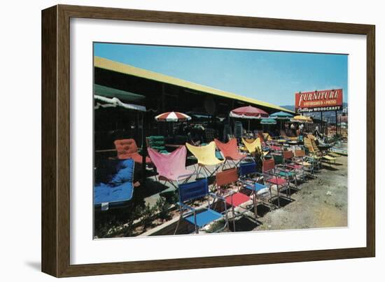 Outdoor Chair Sale-null-Framed Art Print