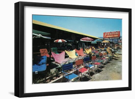 Outdoor Chair Sale-null-Framed Art Print