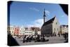 Outdoor Concert in Town Hall Square, Tallin, Estonia, 2011-Sheldon Marshall-Stretched Canvas